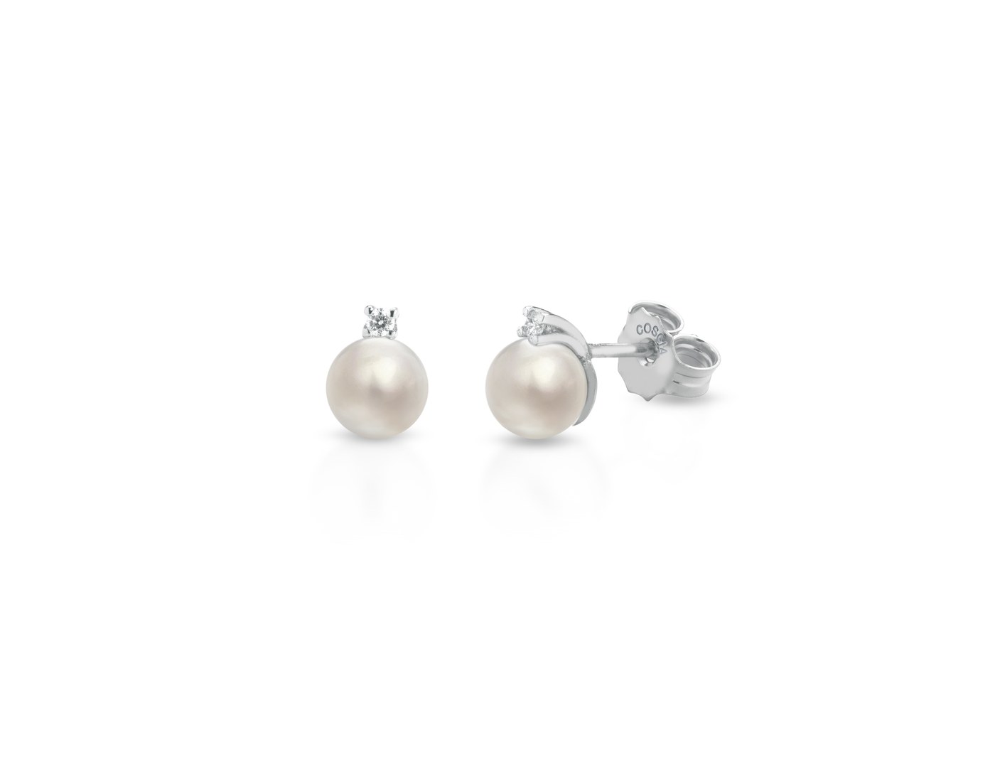 Orecchini in oro 18 Kt — perle Akoya COSCIA